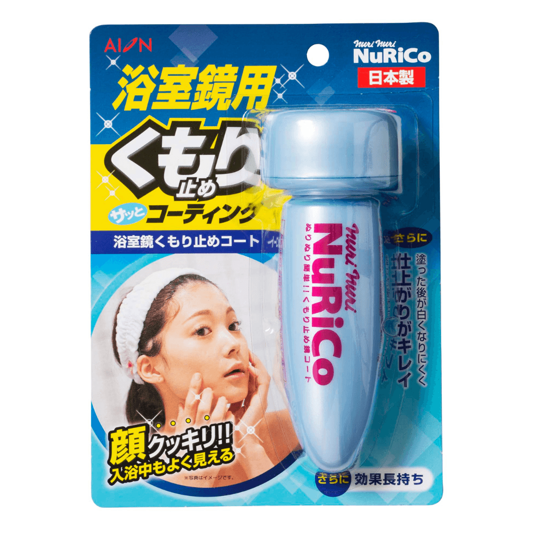 【預購】日本製 NuRiCo 浴室玻璃鏡子防霧劑 (70ml) - Cnjpkitchen ❤️ 🇯🇵日本廚具 家居生活雜貨店