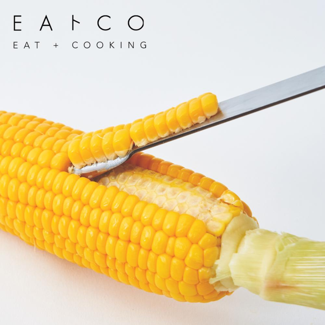 【預購】日本製 YOSHIKAWA 吉川 EAToCO 輕鬆刨玉米粒神器 不鏽鋼玉米剝粒器 (Cornpeeler)