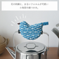 【預購】日本霜山 SHIMOYAMA 日系小鳥刺繡隔熱手套 隔熱夾 防燙夾 (附掛繩)