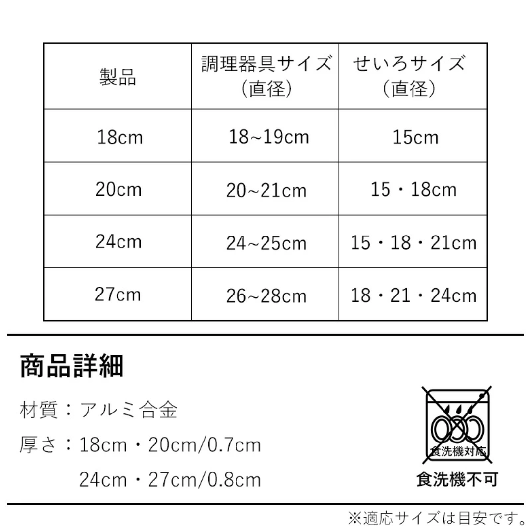 【預購】日本霜山 SHIMOYAMA 鋁合金中華蒸籠轉接環/蒸籠蒸板 (4款可選)