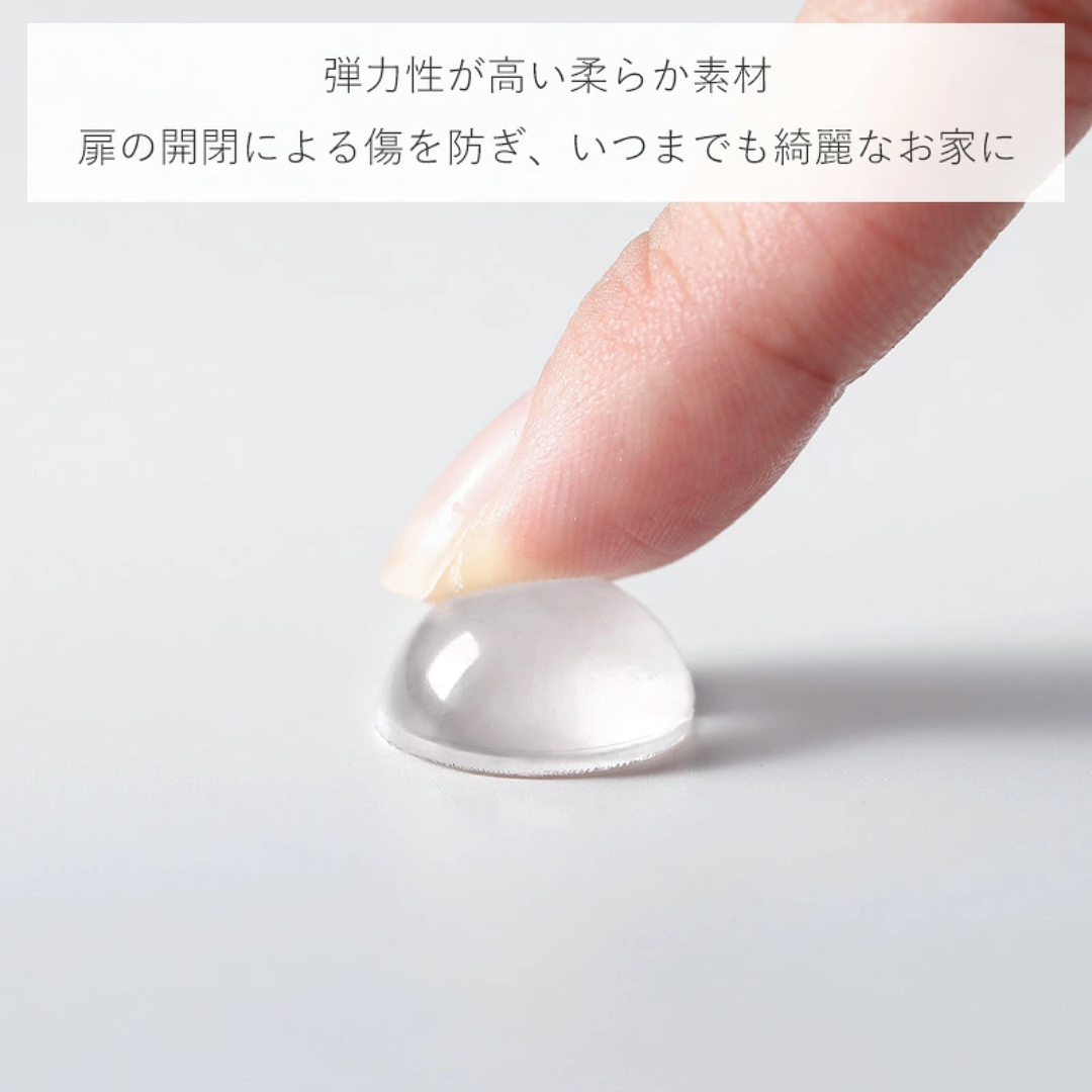 【預購】日本霜山 SHIMOYAMA 防碰撞透明矽膠緩衝貼 (圓形/方形/長條形可選)