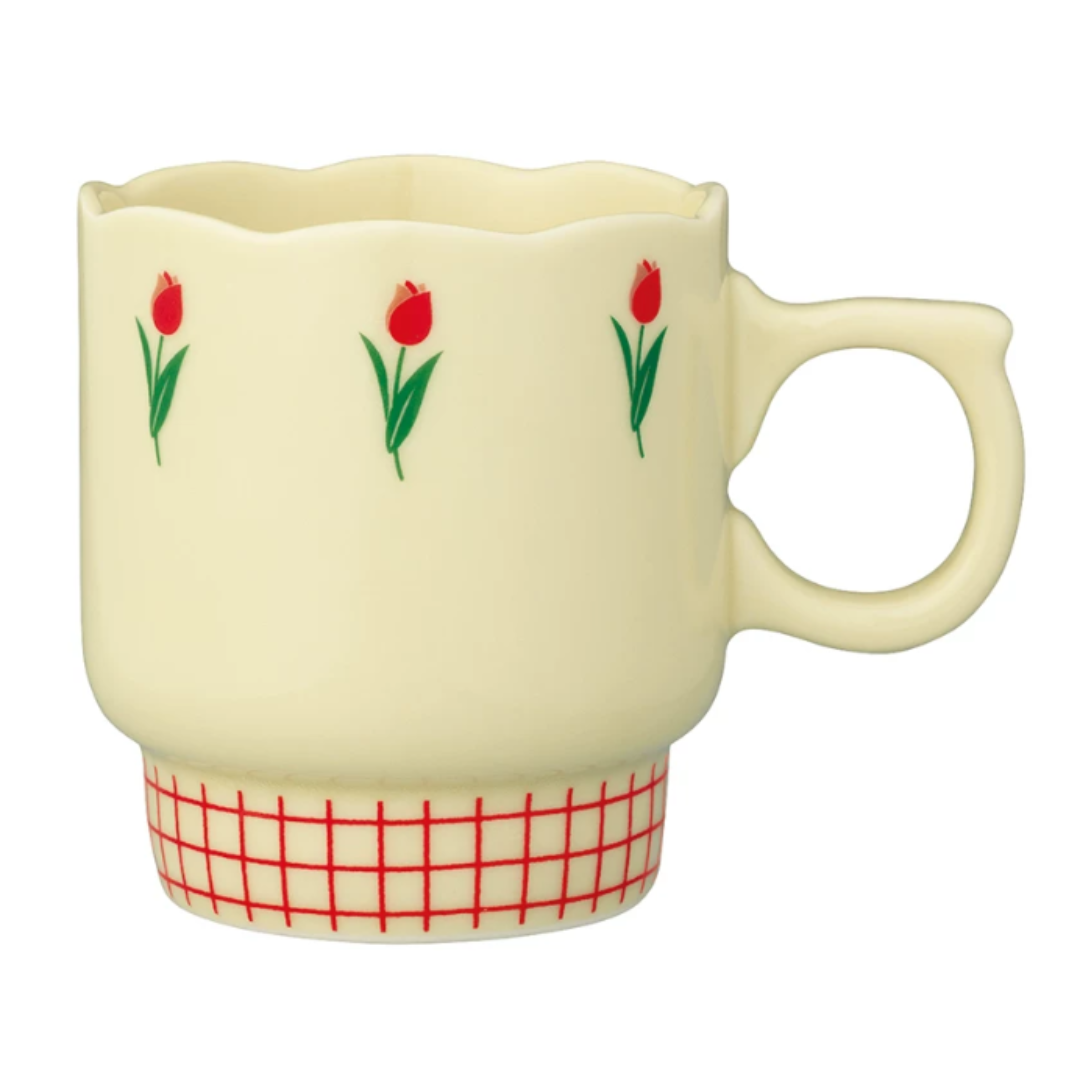 【預購】日本 DECOLE Bloomy Mug 花綻立體花卉馬克杯 (300ml)