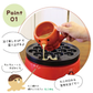 【預購】日本 DECOLE 章魚燒派對 陶瓷牙籤筒小食碟理碗系列