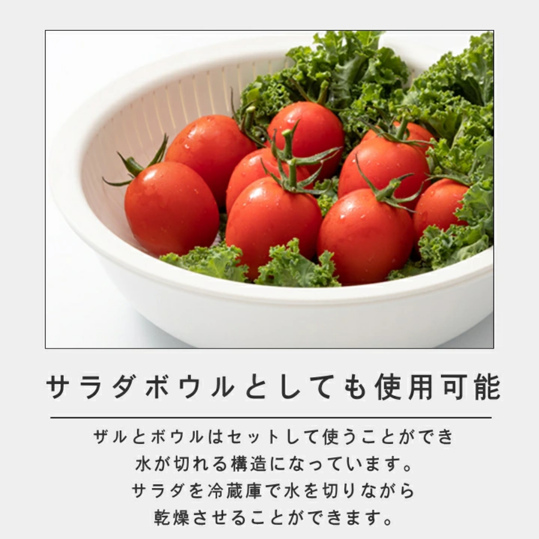 【預購】日本 Like-it 多功能洗米瀝水盆與料理盆 6件套組