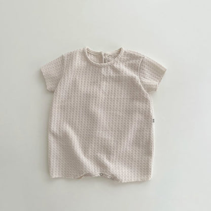 【現貨】夏季 男女寶寶通用 運動休閒洋氣棉家居外出爬服