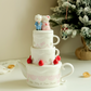 【預購】日本 Sanrio Hello Kitty Dear Daniel 結婚情侶茶壺茶杯禮盒