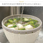 【預購】日本製 防污抗菌 耐熱漏勺瀝水料理碗 (2件套)