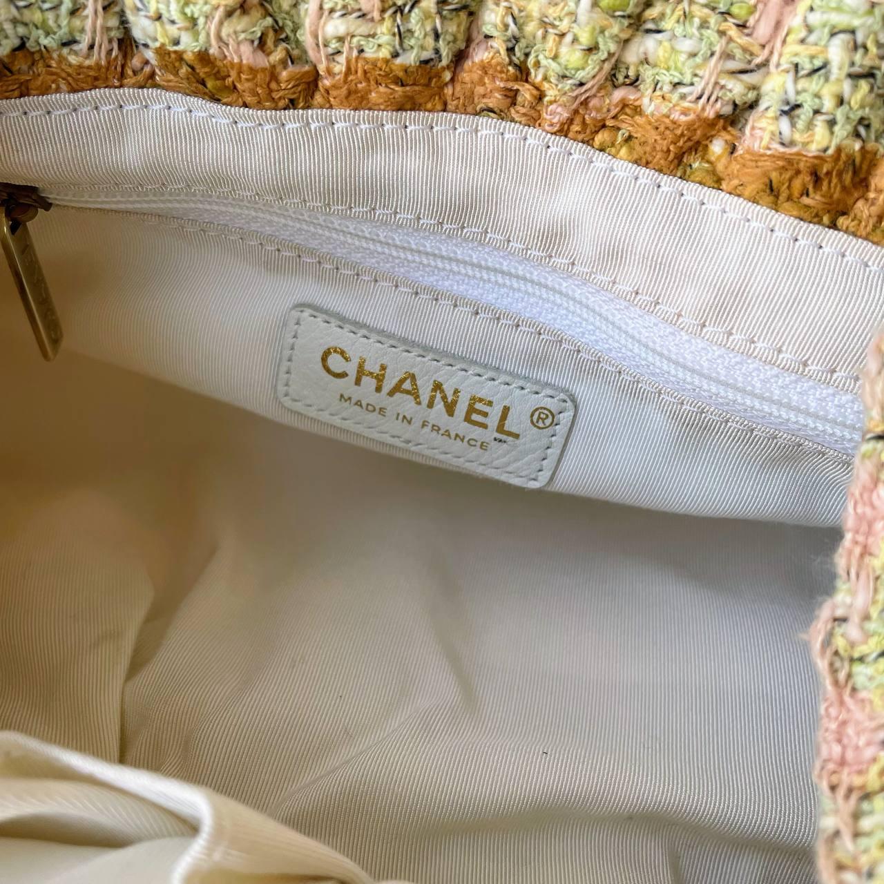 【 In - Stock 】Chanel 香奈兒 粉紅色Tweed 手拿包 - Cnjpkitchen ❤️ 🇯🇵日本廚具 家居生活雜貨店