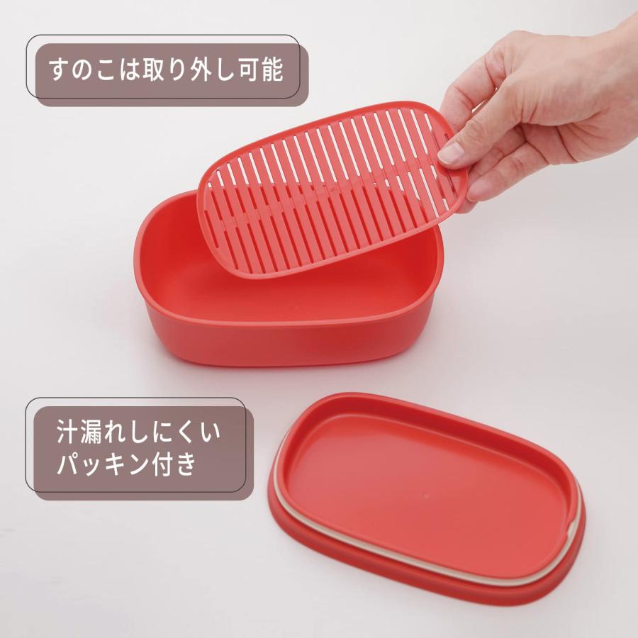 【預購】日本 marna 長型輕食專用午餐便當盒 (600ml)