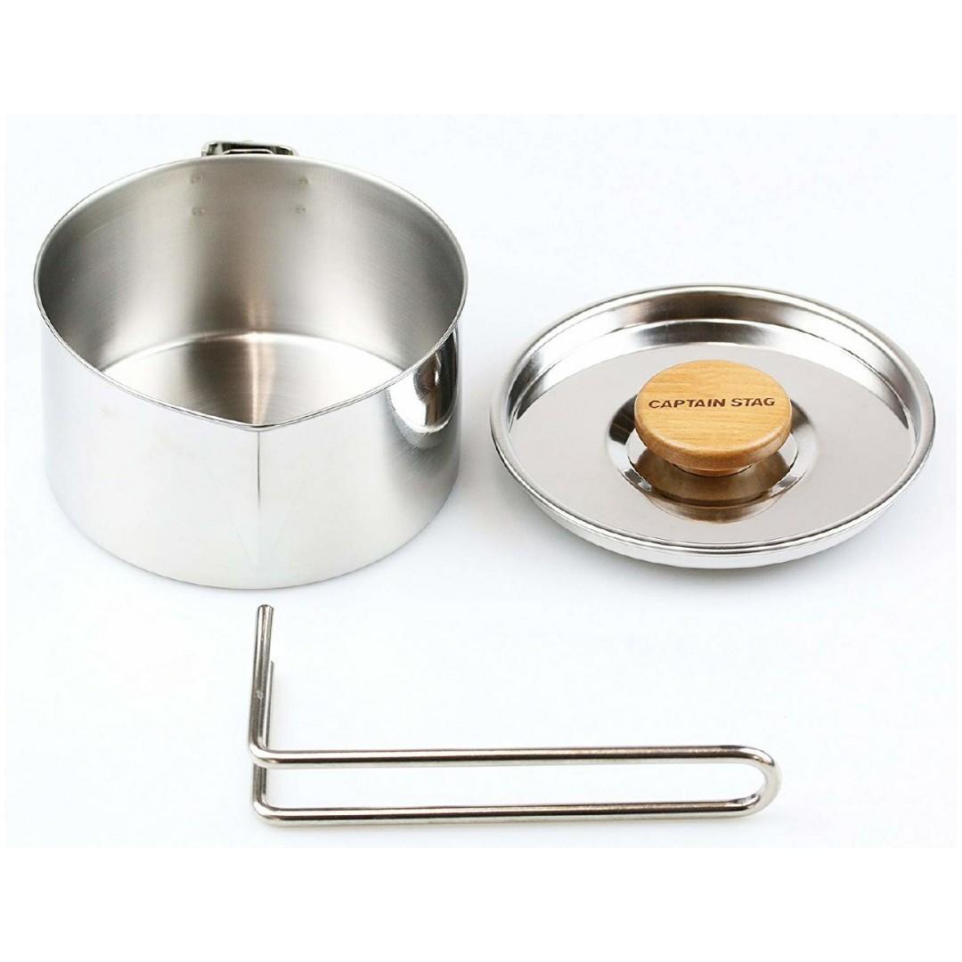 【預購】🇯🇵 日本製 ᴄᴀᴘᴛᴀɪɴ ꜱᴛᴀɢ 露營煮食用鋁製水壺