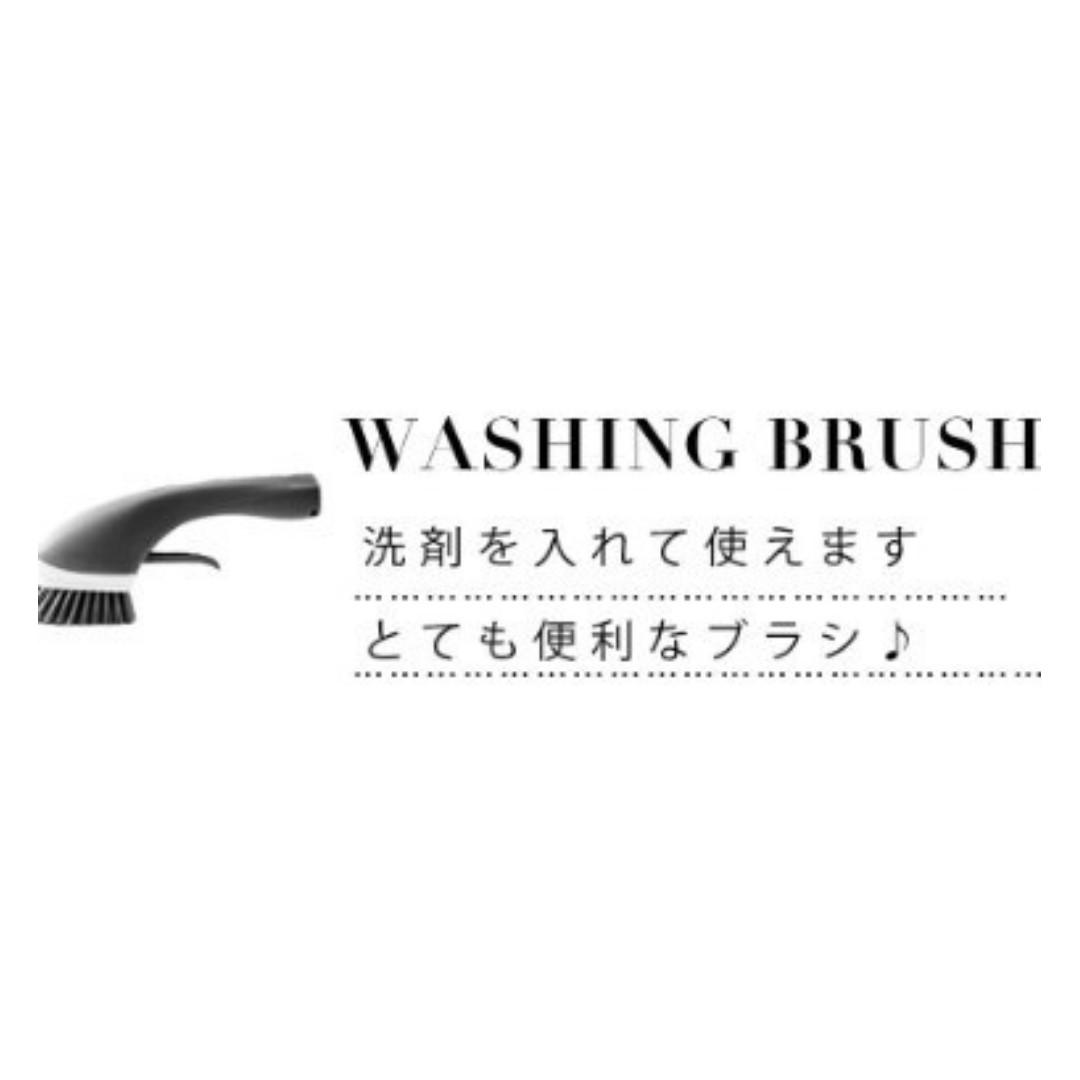 【預購】日本進口 多機能長柄 廚房瓷磚水槽縫隙 清潔刷