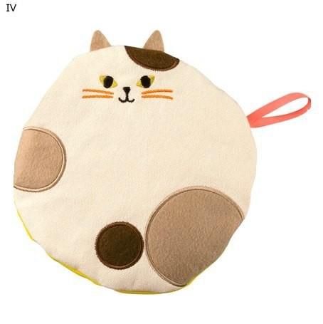 【預購】日本進口 Decole Fika 系列 貓貓隔熱墊