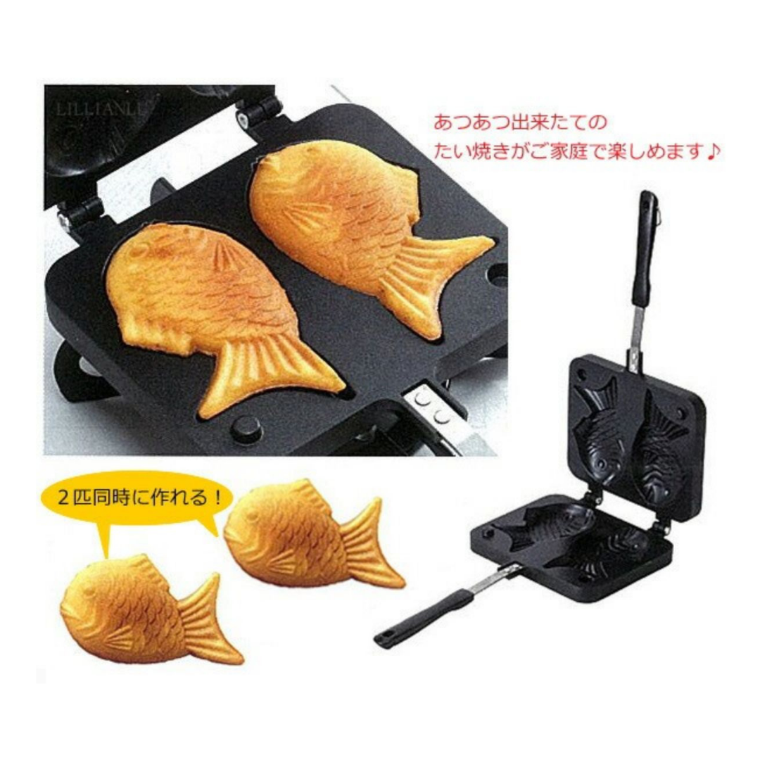 【預購】日本進口 KINZOKU 鯛魚燒烤盤