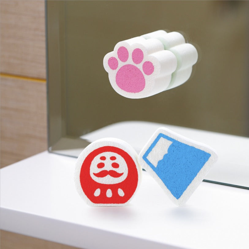 【預購】日本製 Aisen 貓貓柴犬 鏡面玻璃瓷磚除水垢清潔刷 - Cnjpkitchen ❤️ 🇯🇵日本廚具 家居生活雜貨店