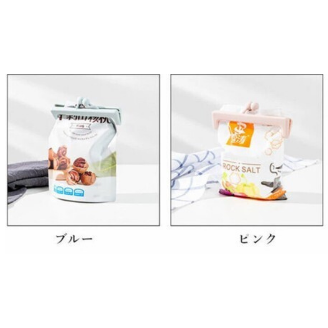 【預購】食物袋密封保存夾 (4件套) - Cnjpkitchen ❤️ 🇯🇵日本廚具 家居生活雜貨店