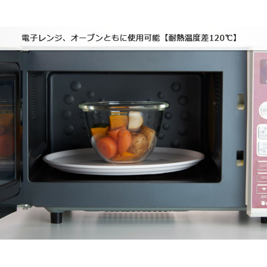 【預購】日本製 HARIO 耐熱玻璃料理碗 (M.L SET)