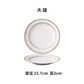 【預購】日本製 minorutouki 美濃燒陶瓷西餐圓餐碟 (9英寸 - 2入)
