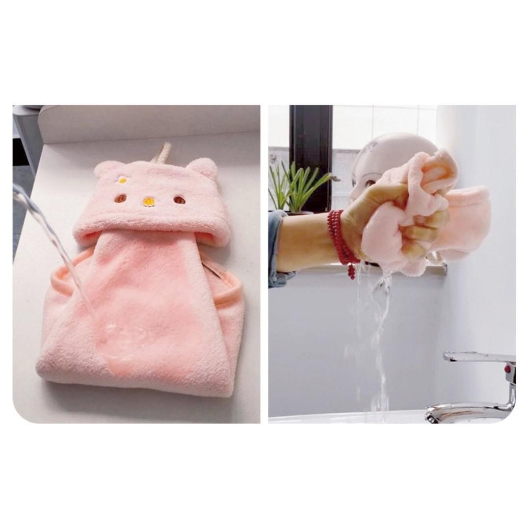 【預購】可收納可愛動物造型擦手巾 (2入) - Cnjpkitchen ❤️ 🇯🇵日本廚具 家居生活雜貨店