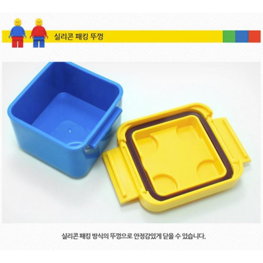 【預購】韓國 Oxford LEGO Block Lunch Box Set 食物盒（3件套）