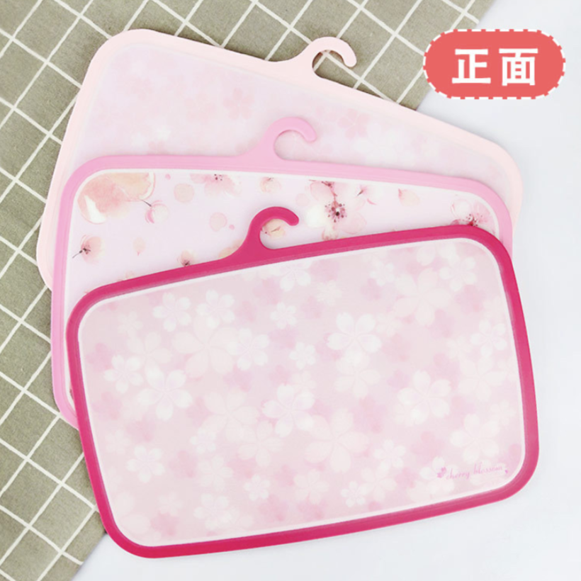 【現貨】韓國製 粉紅櫻花砧板組合(4件套) - Cnjpkitchen ❤️ 🇯🇵日本廚具 家居生活雜貨店