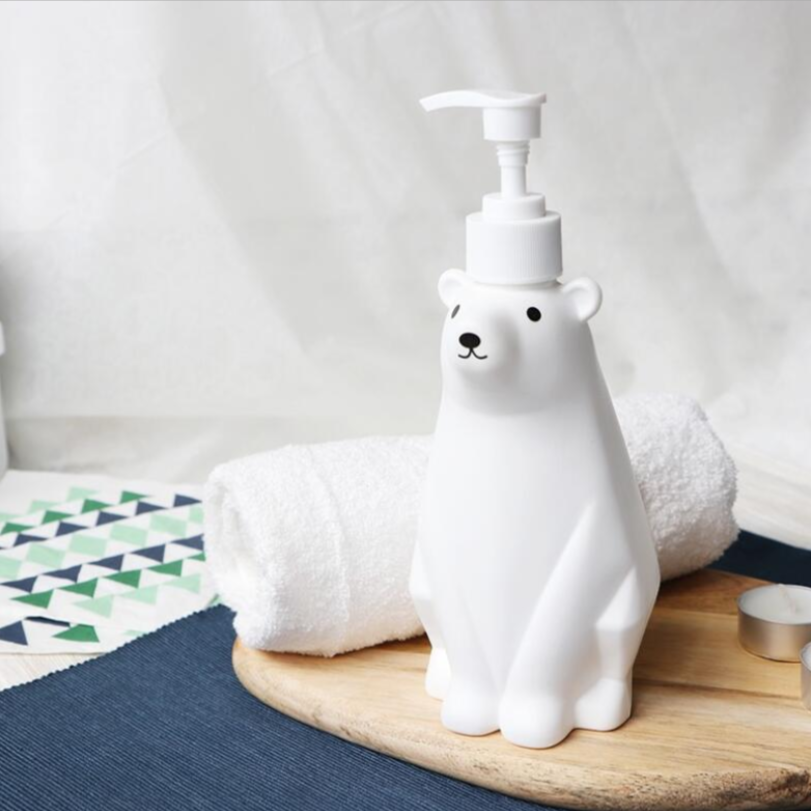 【預購】韓國 北極熊洗手液 沐浴洗髮分裝瓶(450ml)