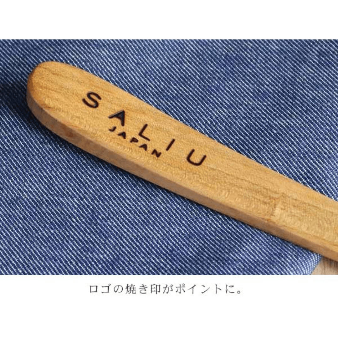 【預購】日本製 saliu 山櫻無漆天然木製炒菜鏟子 - Cnjpkitchen ❤️ 🇯🇵日本廚具 家居生活雜貨店