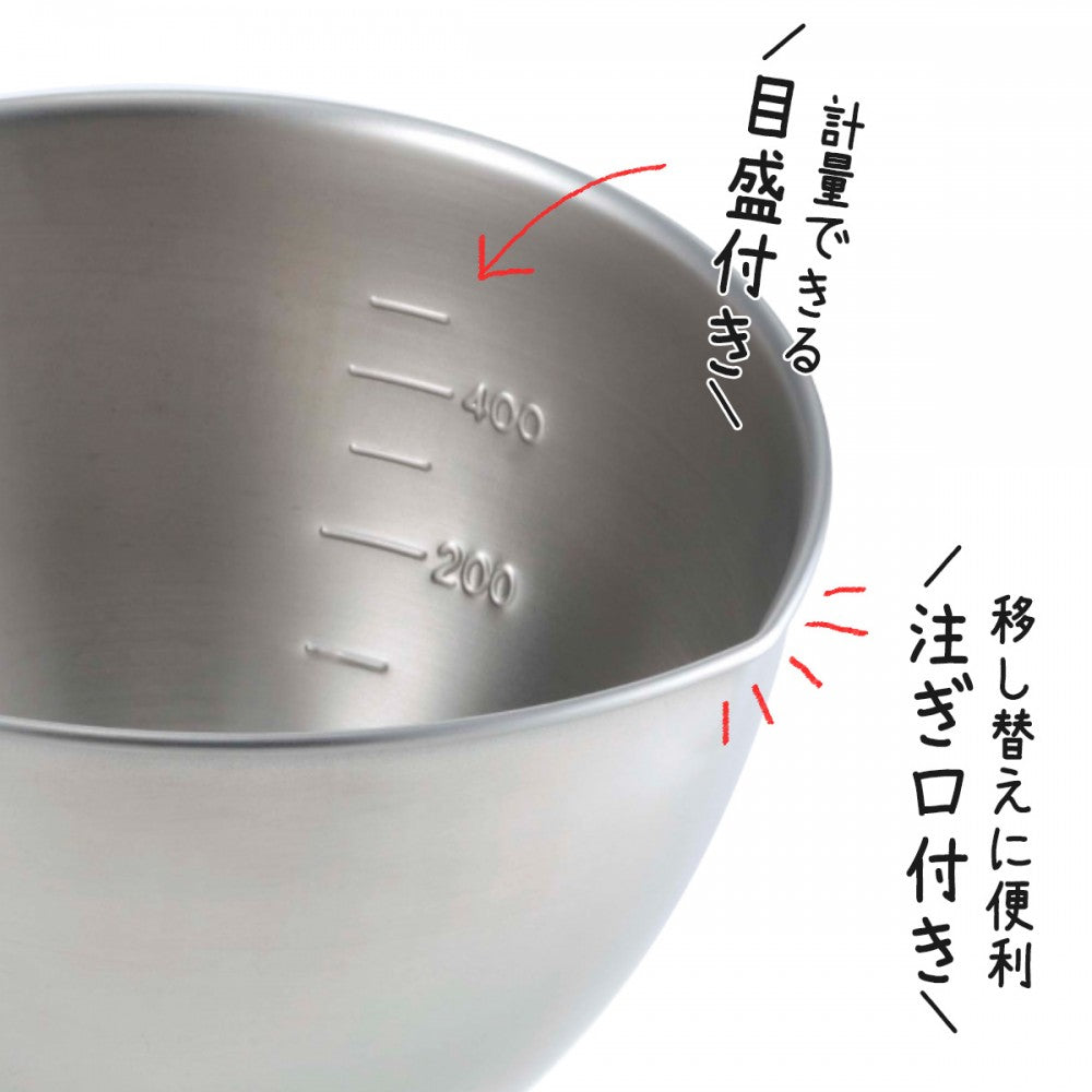 【預購】日本製 下村企販 不銹鋼 手柄料理量碗 - Cnjpkitchen ❤️ 🇯🇵日本廚具 家居生活雜貨店
