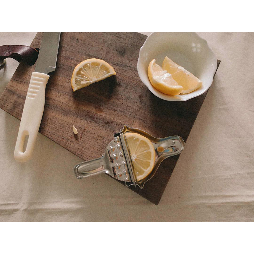 【預購】日本製 18-8不銹鋼 檸檬迷你榨汁器 - Cnjpkitchen ❤️ 🇯🇵日本廚具 家居生活雜貨店