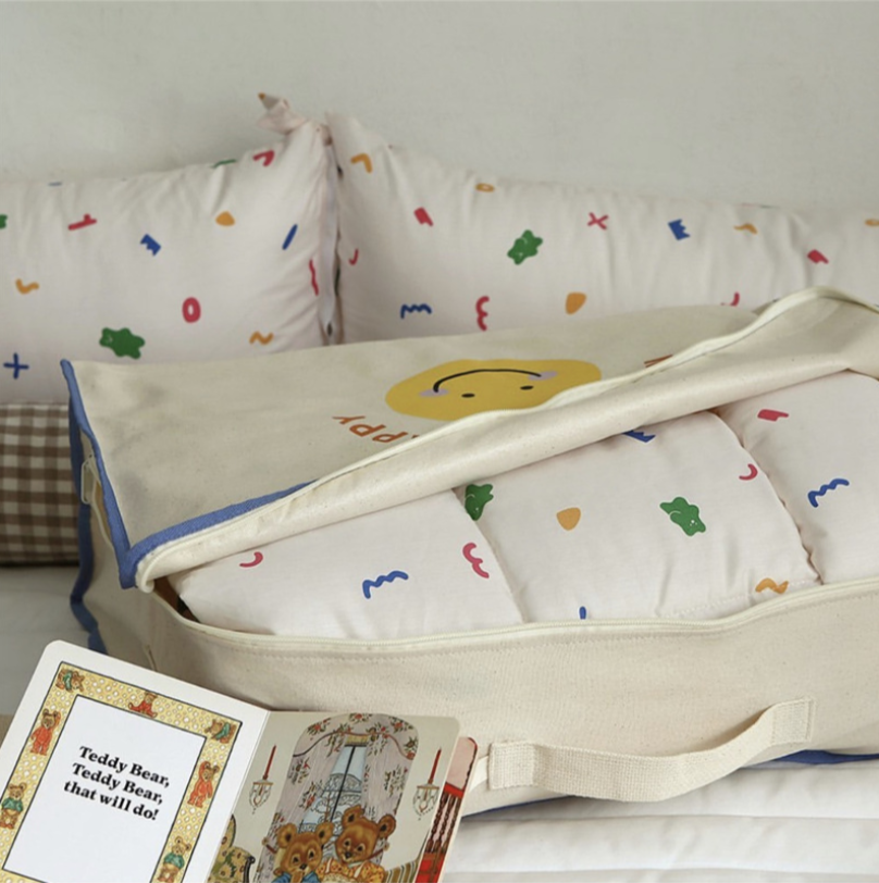【現貨】哈哈笑棉被褥大容量收納手提袋 - Cnjpkitchen ❤️ 🇯🇵日本廚具 家居生活雜貨店