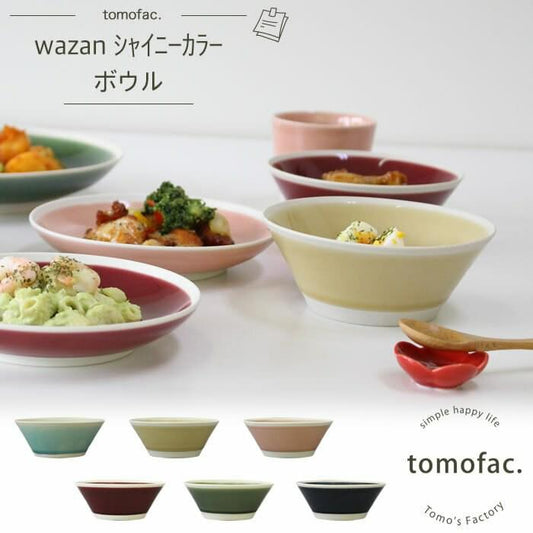 【預購】 🇯🇵 日本製 Tomofa 波佐見焼和山Shiny Colour餐碟碗組 (3入)⠀Hasami Ware Power Stone