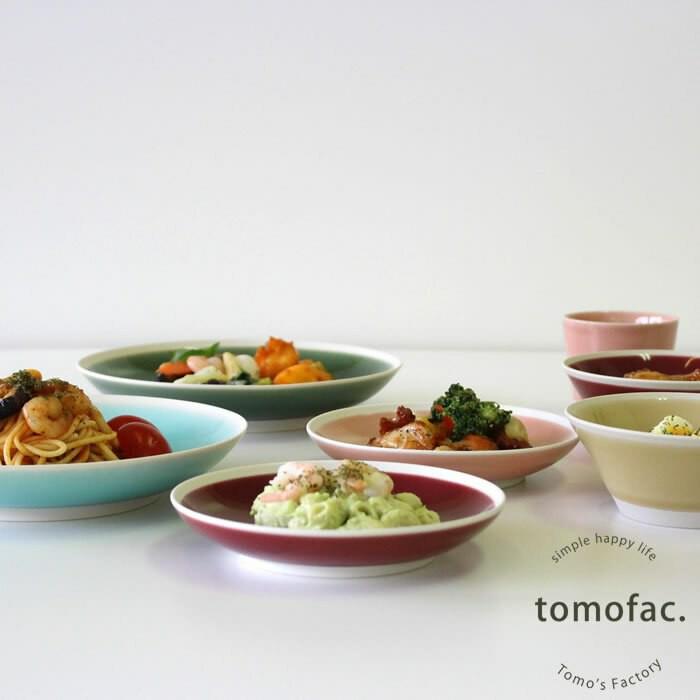 【預購】 🇯🇵 日本製 Tomofa 波佐見焼和山Shiny Colour餐碟碗組 (3入)⠀Hasami Ware Power Stone