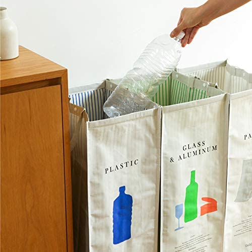 【預購】韓國DAILYLIKE 防水環保分類回收組合袋 垃圾桶 (3個入) - Cnjpkitchen ❤️ 🇯🇵日本廚具 家居生活雜貨店