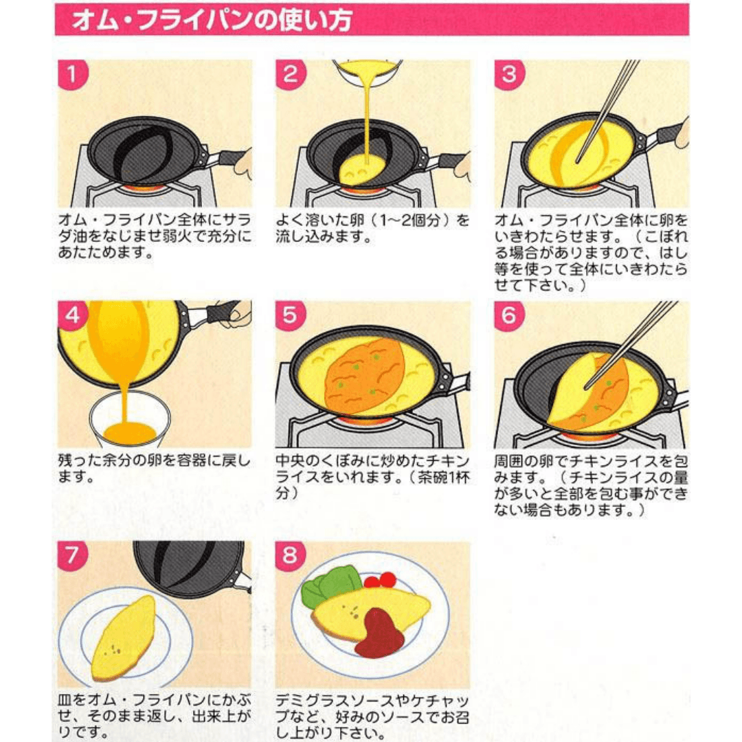 【預購】日本製 Tamahashi 大理石蛋包飯煎PAN (僅適用於煤氣明火) - Cnjpkitchen ❤️ 🇯🇵日本廚具 家居生活雜貨店