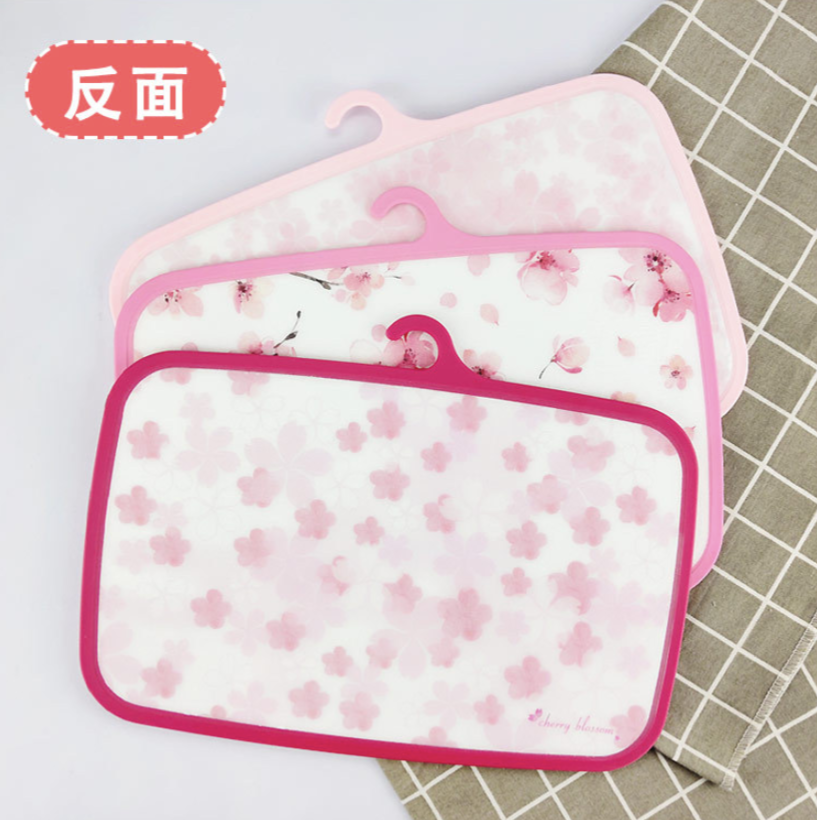 【現貨】韓國製 粉紅櫻花砧板組合(4件套)
