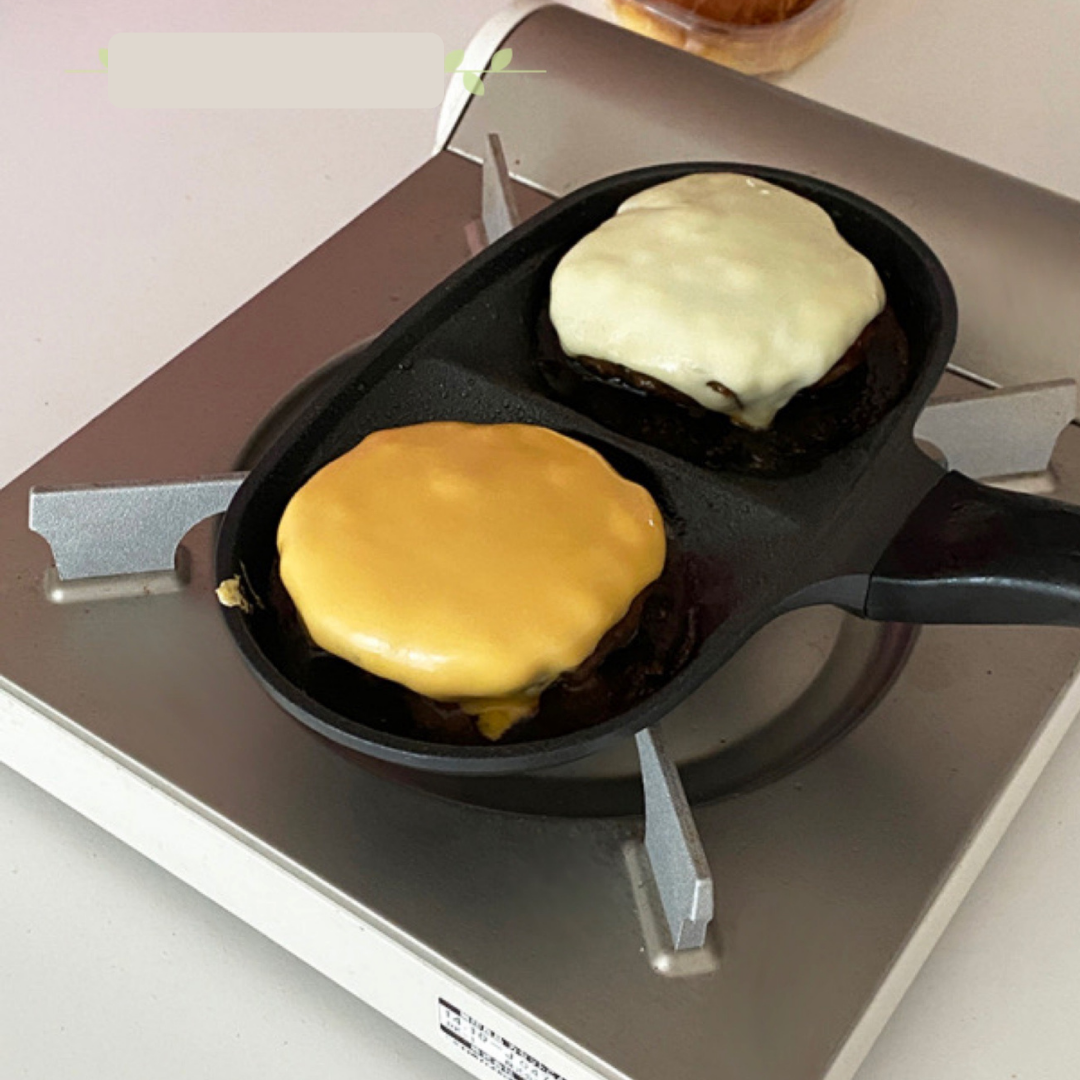 【預購】韓國製 迷你雙邊煎蛋早餐平底鍋