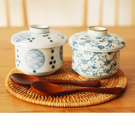 【預購】日式 陶瓷茶碗蒸連蓋 - Cnjpkitchen ❤️ 🇯🇵日本廚具 家居生活雜貨店