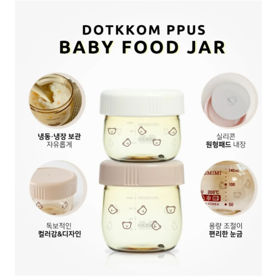 【預購】韓國 𝐃𝐨𝐭𝐭𝐨𝐝𝐨𝐭 𝐱 𝐆𝐫𝐨𝐬𝐦𝐢𝐦𝐢 寶寶副食品分裝保鮮杯 - Cnjpkitchen ❤️ 🇯🇵日本廚具 家居生活雜貨店