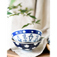 【預購】日本製 YAMAHIDE 美濃燒 和風花紋碗