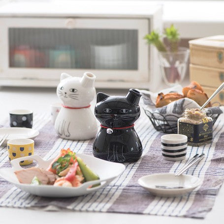 【預購】日本進口 Neko Neko 貓貓清酒套裝連木盒 - Cnjpkitchen ❤️ 🇯🇵日本廚具 家居生活雜貨店