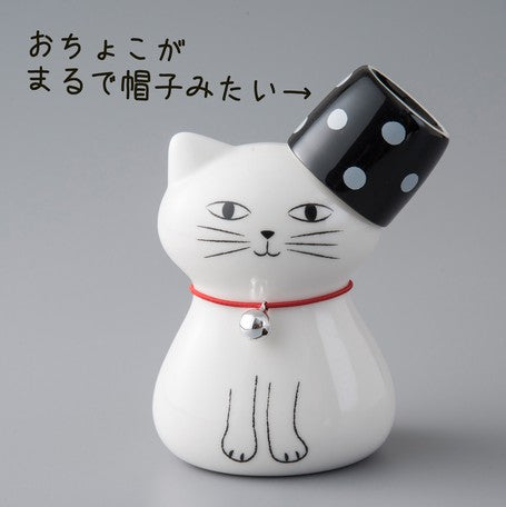 【預購】日本進口 Neko Neko 貓貓清酒套裝連木盒 - Cnjpkitchen ❤️ 🇯🇵日本廚具 家居生活雜貨店