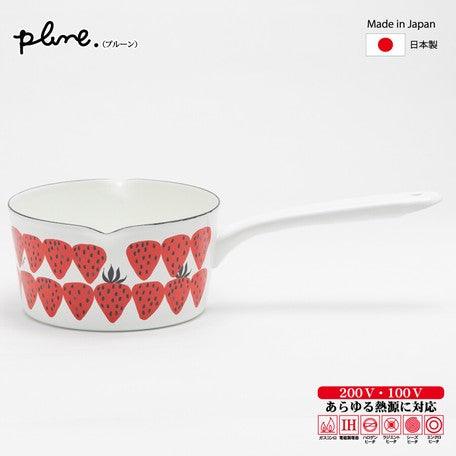 【預購】日本製 plune 單柄搪瓷牛奶鍋 - Cnjpkitchen ❤️ 🇯🇵日本廚具 家居生活雜貨店