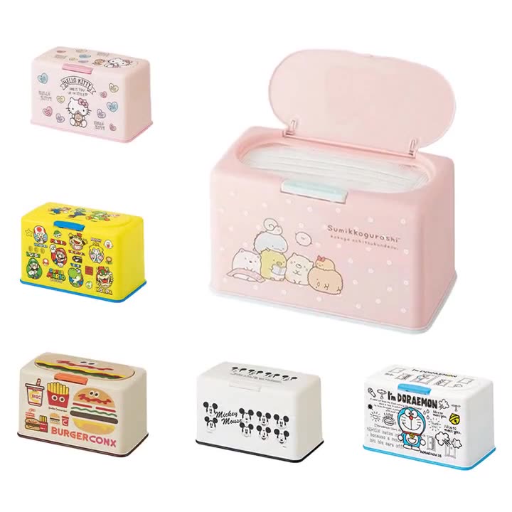 【預購】日本進口 Skater 卡通家用口罩盒 - Cnjpkitchen ❤️ 🇯🇵日本廚具 家居生活雜貨店
