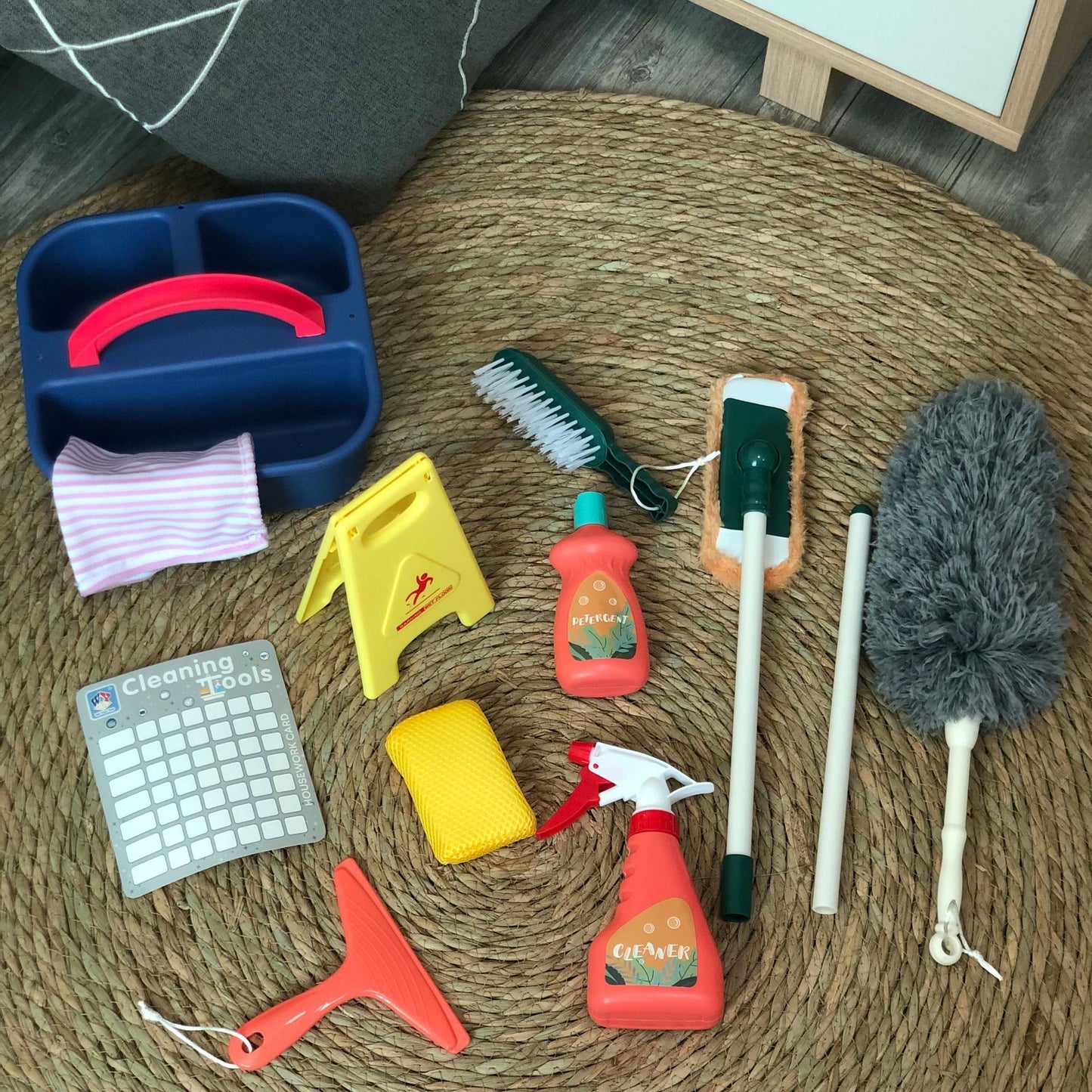 【預購】兒童 仿真清潔打掃工具玩具套裝