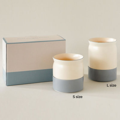 【預購】韓國進口 Dailylike  簡約陶瓷可拆瀝水筒套裝 (2入)