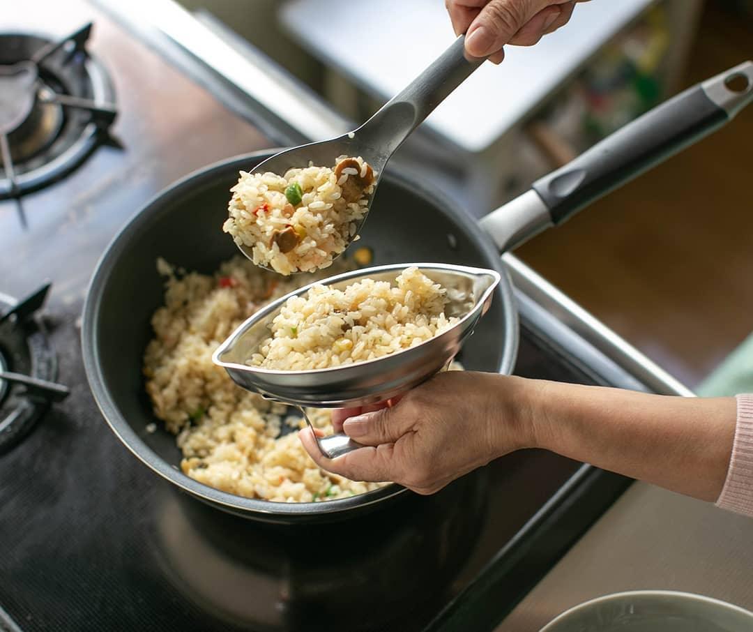 【預購】日本製 不銹鋼帶手柄 蛋包飯咖哩飯花形模具 - Cnjpkitchen ❤️ 🇯🇵日本廚具 家居生活雜貨店