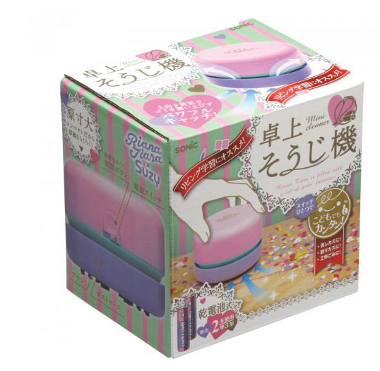 【預購】日本製 SONIC 迷你桌面吸塵機
