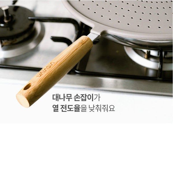 【現貨】韓國進口 實木手柄矽膠耐高溫 防溢安全鍋蓋