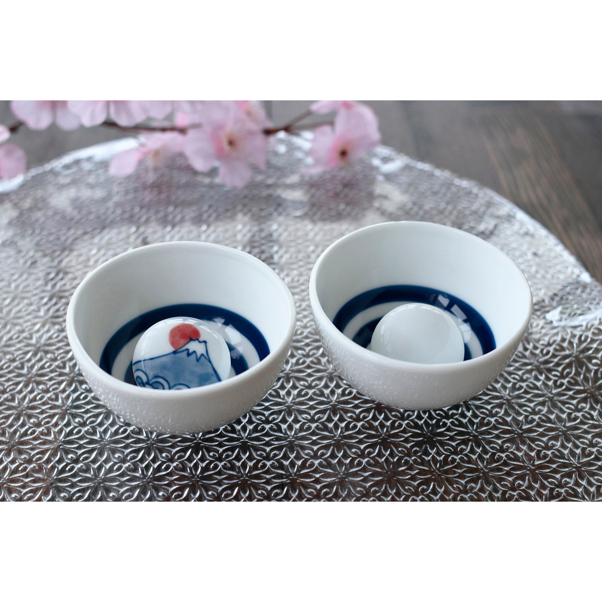 【預購】日本製 Marumo Takagi 陶瓷冷感櫻花 風鈴聲清酒杯 - Cnjpkitchen ❤️ 🇯🇵日本廚具 家居生活雜貨店