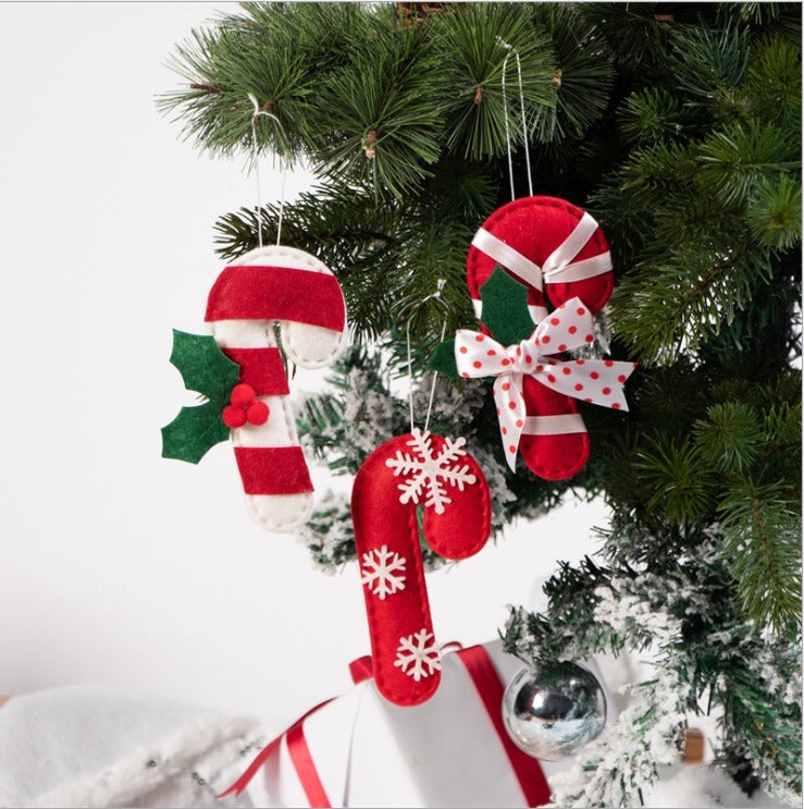 【預購】聖誕樹裝飾布藝吊飾套裝 - Cnjpkitchen ❤️ 🇯🇵日本廚具 家居生活雜貨店