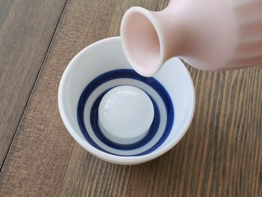 【預購】日本製 Marumo Takagi 陶瓷冷感櫻花 風鈴聲清酒杯